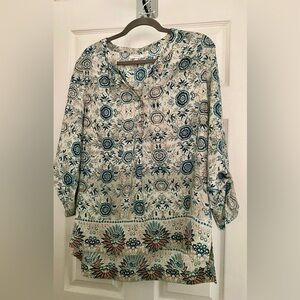NWOT Maurices Floral Print Women's Top L